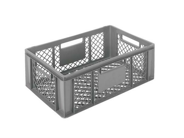 Bacs empilables euronorm - gris