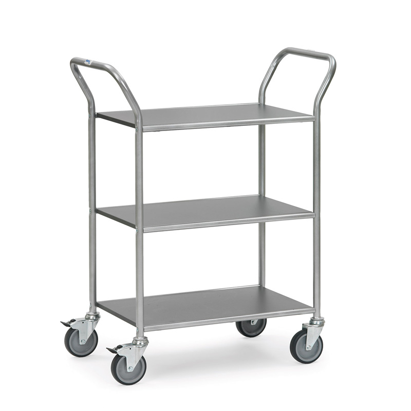 Chariot de service 3 plateaux fixes - 5043