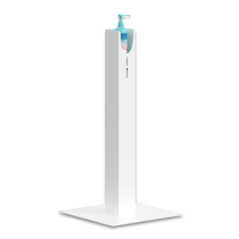 Borne carrée distribution gel hydroalcoolique en flacon – Image 2