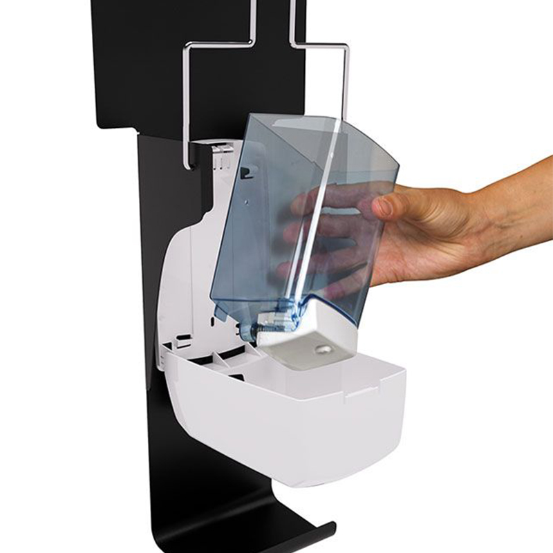 Station de désinfection des mains commande au coude – Image 5