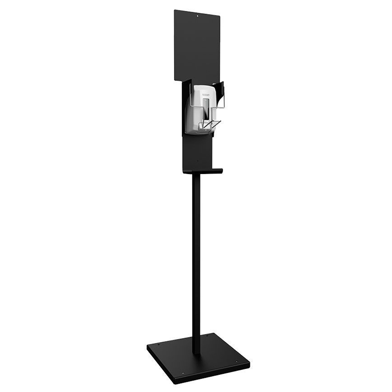 Station de désinfection des mains commande au coude – Image 3